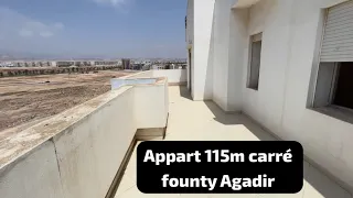 Founty Agadir appart 115 mètre carré