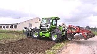 MERLO MF40.9 telskopinis krautuvas su tritaške galine pakaba. CS-156 CVTRONIC. Rovaltra