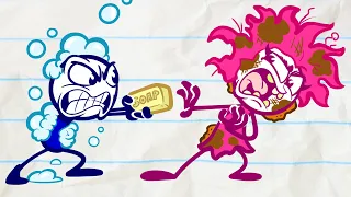 Pencilmate's MESSY Date! | Animated Cartoons Characters | Animated Short Films | Pencilmation