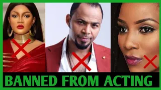 10 NOLLYWOOD CELEBRITIES BANNED from ACTING (In Nigerian)