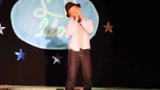 9 year old performing Greyson Chance's "Waiting Outside the Lines"