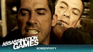 Spine Tingling Action! Scott Adkins Vs Jean Claude Van Damme | Assassination Games | Screenfinity