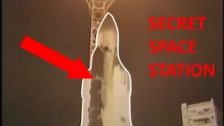 SECRET SOVIET SPACE STATION "POLYUS" LAUNCH