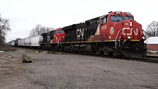 CN and CP Catches around Ingersoll, ON