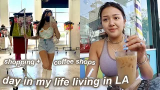 DAY IN MY LIFE LIVING IN LA VLOG | shopping, paparazzi, coffee shops