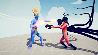 DARK BOXER vs SUPER BOXER | Totally Accurate Battle Simulator TABS