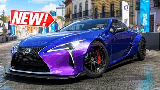 NEW Lexus LC500 WIDEBODY in Forza Horizon 5!