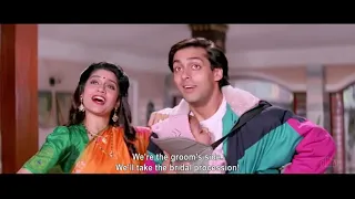 LO CHALI MAIN APNE DEVAR KI BARAT--HUM AAP KE KOUN H/SALMAN KHAN,MADHURI DIXIT,AND RENUKA SHAHANE.