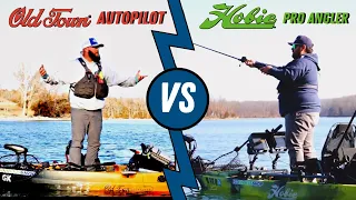 ULTIMATE Fishing Kayaks: Old Town AutoPilot 136 vs Hobie Pro Angler 14