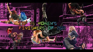 My Top 25 Favorite WWE Womens Finishers Of 2022[Untouchable Boss]
