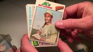 1977 Topps Wax Pack Bust!