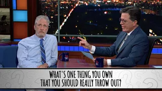 Part 1 - Jon Stewart Takes The Colbert Questionert