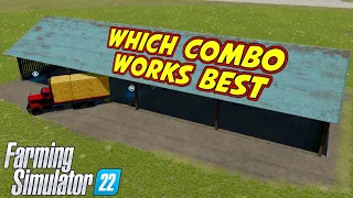 Best Autoload And Bale Storage Combo For Console | Farming Simulator 22