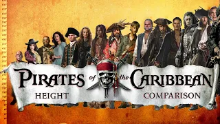 Pirates of the Caribbean | All Famous Characters Heights