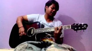 Kabhi jo badal barse guitar cover Abhinav Kushwaha