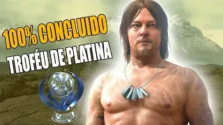 DEATH STRANDING " UMA ULTIMA PIZZA POR FAVOR " TROFÉU DE PLATINA