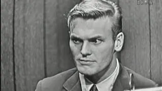 What's My Line? - Tab Hunter; Martin Gabel [panel]; Richard Kollmar [panel] (Feb 3, 1957)