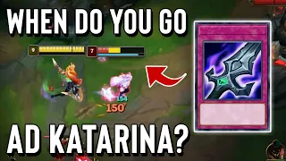 When should Katarina go AD instead of AP? #16