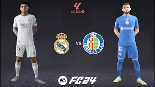 FC 24 Real Madrid - Getafe Santiago Bernabeu stadium Laliga EA Sports