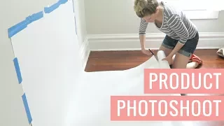 At-Home Product Photography Photoshoot Behind The Scenes | Vlog