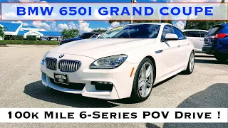 BMW 650i Grand Coupe 2014 w/ 100k miles ! - POV Review / Drive, Still Drives Great But For How Long?