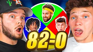 Spin The Wheel To Make An NBA 82-0 Team W/ Jesser!