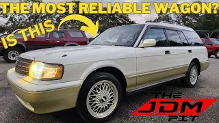 Let's explore, test-drive and review this 1998 JDM Toyota Crown Royal Saloon Wagon!