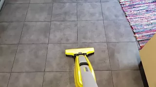 ✅Karcher FC5 Тест   жесткая чистка пола   яйцо, мука, сахар и кофе