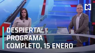 Despierta I Programa Completo 15 de Enero 2021