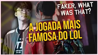 A JOGADA MAIS FAMOSA DO LEAGUE OF LEGENDS