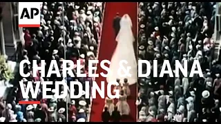 THE ROYAL WEDDING - PRINCE CHARLES AND LADY DIANA SPENCER - 1981