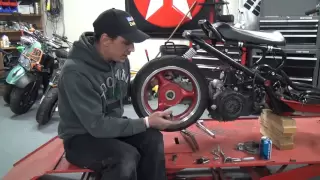 Changing your rear brakes on a Ruckus with a GY6 swap
