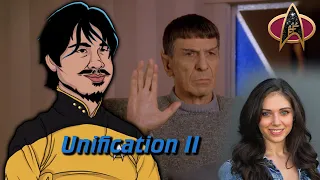 Spock's ACTUAL big return! - TNG: Unification II (feat. @wallabyngbong5038!) - Season 5, Episode 8