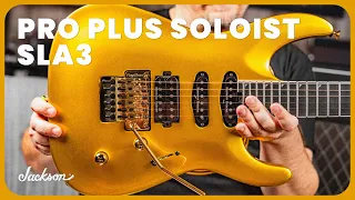 ALL-NEW Jackson Pro Plus Series Soloist SLA3 | High-Performance Electric Guitar Demo & Review (2023)