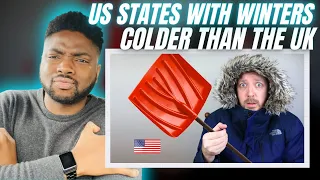 🇬🇧BRIT Reacts To 5 US STATES WITH WINTERS COLDER THAN THE UK! *these temperatures are insane.