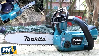 ✔ Makita Kettensäge DUC 254 Z komplette Montage + Vorführung