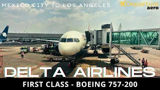 Trip Report: Delta Airlines First Class / Mexico City (MEX) to Los Angeles (LAX) / Boeing 757-200