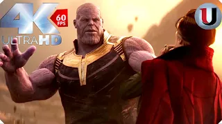 Thanos vs Avengers - Avengers Infinity War 2018 - MOVIE CLIP (4K)