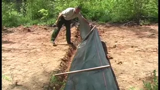 How to Install a Silt Fence