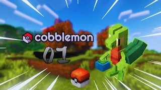 I Became a Pokemon Trainer | Cobblemon Part 1 | #cobblemon