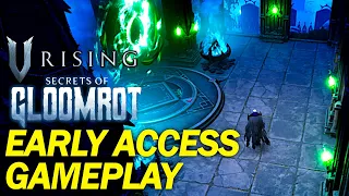 Secrets of Gloomrot Gameplay in New V Rising Update (Early Access)