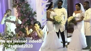 Joe Mettle Singing "I'm BLESSED" With his ANGELIC Voice For His Wife at his OWN Wedding Reception 🎤