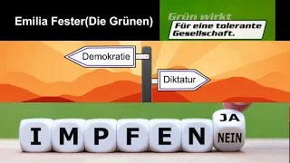 Emilia Fester (Grüne) - Die moralische Keule der Impfung