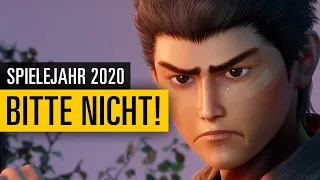 Bitte nicht! - 10 Dinge, die wir im Gaming-Jahr 2020 nicht sehen wollen