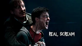 Harry Potter real scream - Sirius dies