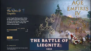 Age Of Empire IV - 1241 The Battle of Liegnitz | The Mongol Empire | Age Of Empires 4