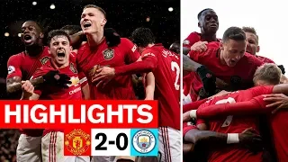 Martial & McTominay fire the Reds to derby win | Manchester United 2-0 Man City | Premier League