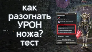 ДПС разгон ножа в ПВЕ | lineage 2 essence 2022