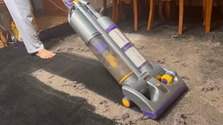 Dyson DC03 independent Absolute + Vacuum cleaner - Performance testing & First look! [NEW CARPET]