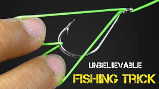 Unbelievable Fishing Trick: Master the Hooks Knot in Seconds